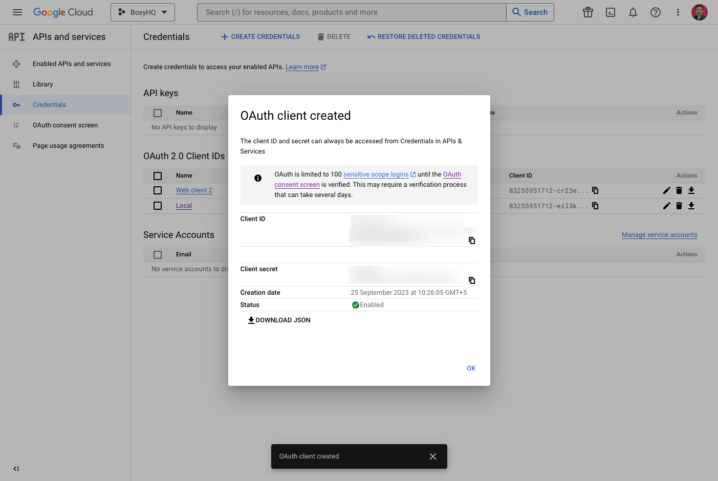 Google Workspace DSync Step 4